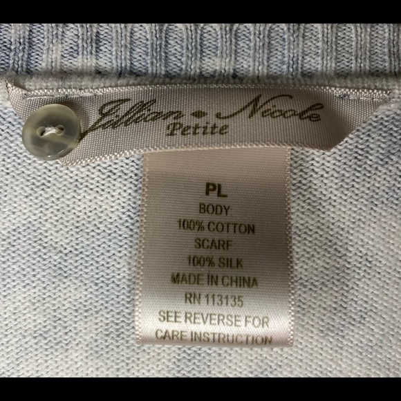 EUC Jillian Nicole petite button down cardigan. - Picture 2 of 7